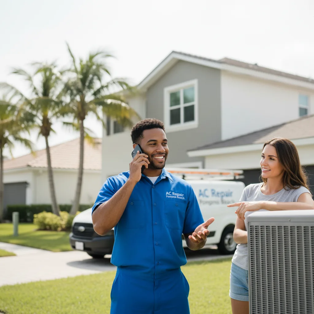 AC Repair Pompano Beach customer support in Connellsville